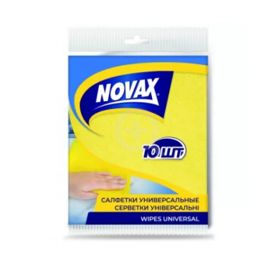 Салфетки для уборки Novax универсальные 10 штук